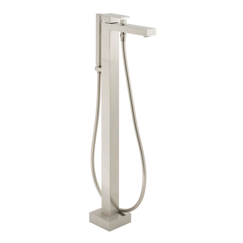 Cutout image of Vado Individual Notion Brushed Nickel Freestanding Bath Shower Mixer